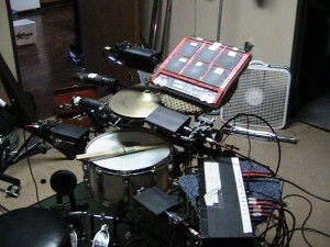 Various Electronic Drumkit Configurations